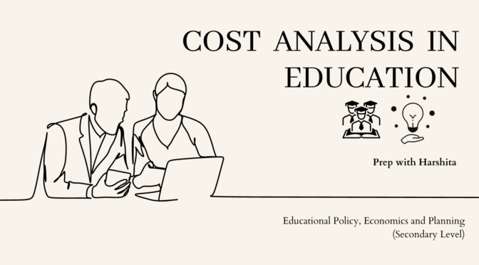 Cost Analysis in Education