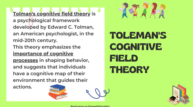 Toleman’s Cognitive Field Theory