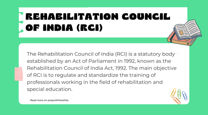 Rehabilitation council of Education