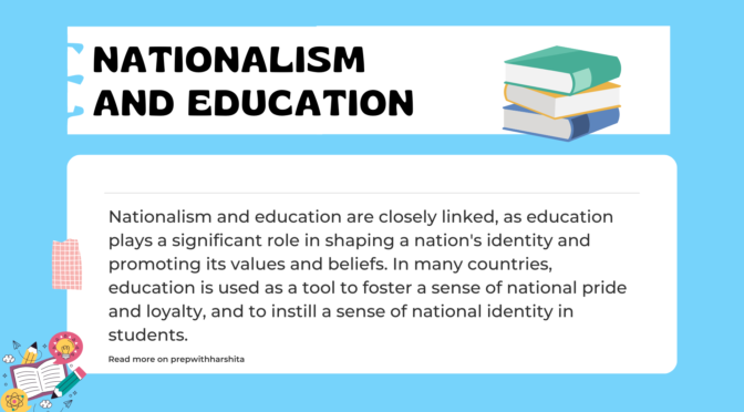Nationalism and Education