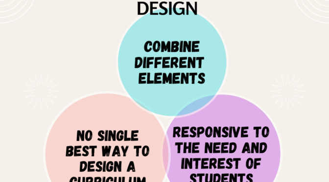 Eclectic Model of Curriculum Design