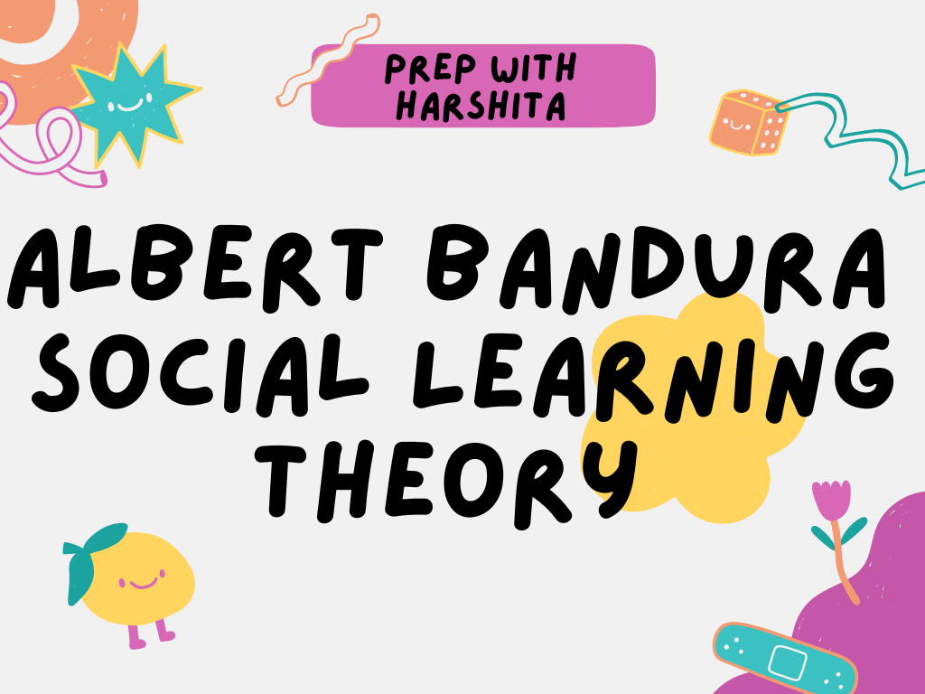 Albert Bandura Social Learning Theory 