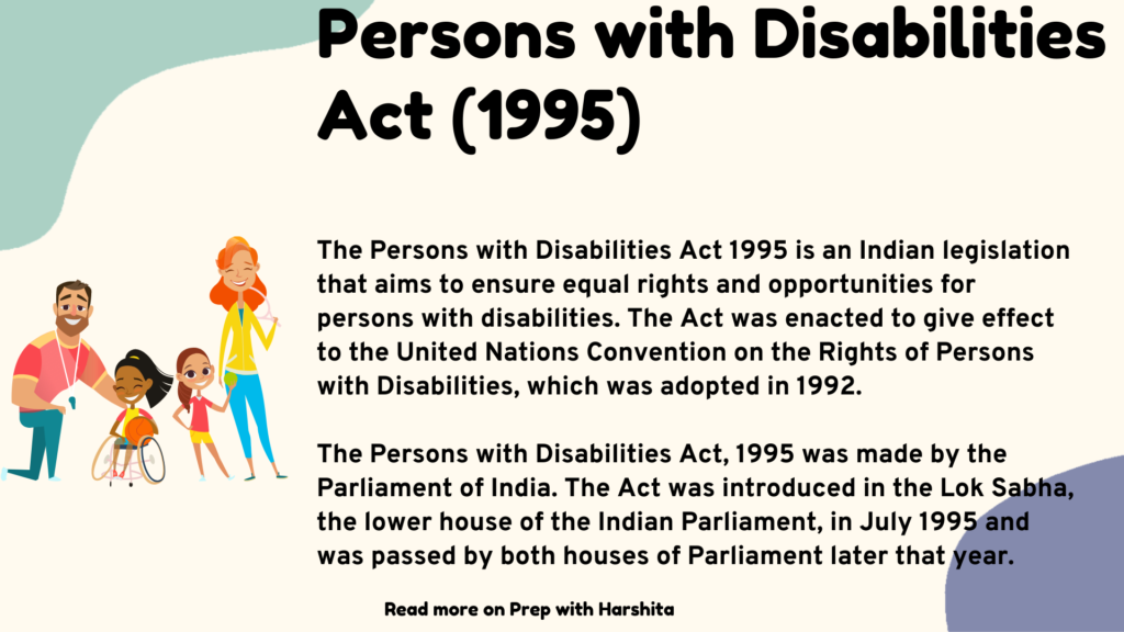 Persons with Disabilities Act (1995)