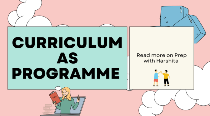 Curriculum as Program