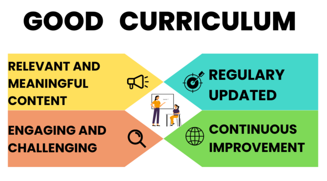 Characteristics of a Good Curriculum