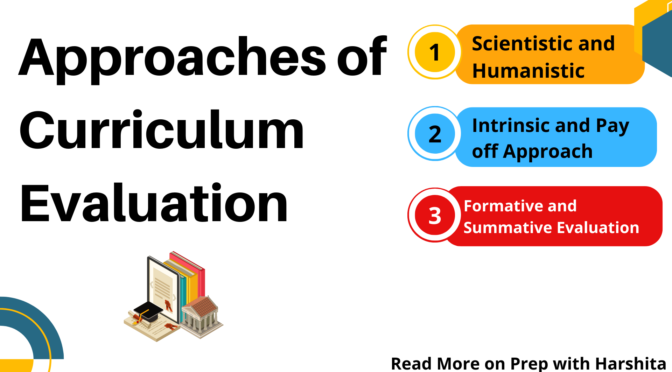 Approaches to Curriculum Evaluation