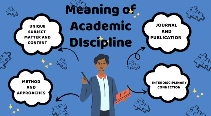 Meaning of Academic Disciplines