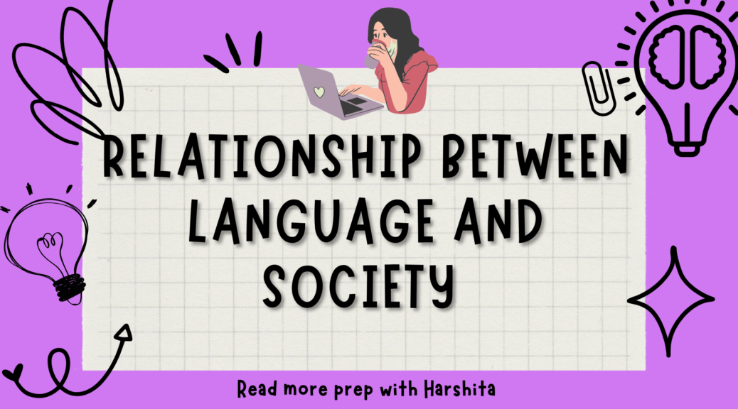 relationship between language and society essay