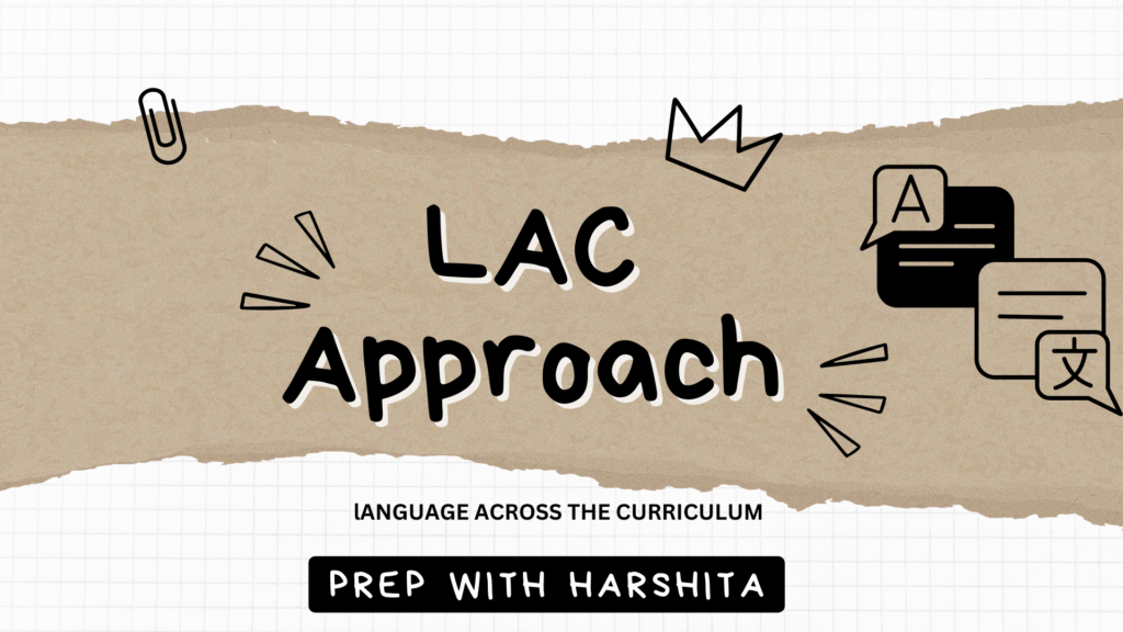 Language across the curriculum Approach 