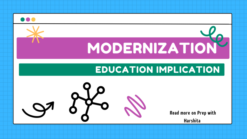 assignment on education and modernization