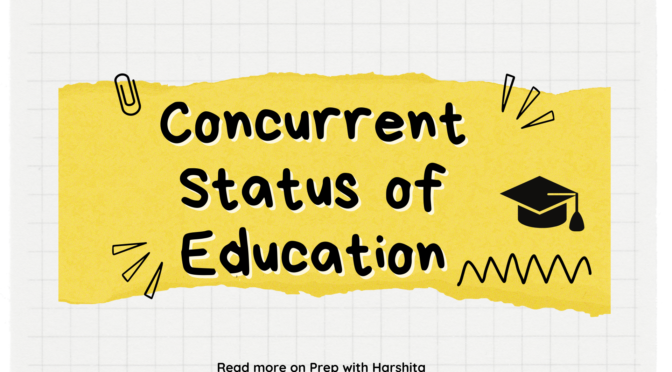 Concurrent Status of Education