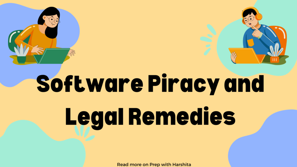 Software Piracy and Legal Remedies