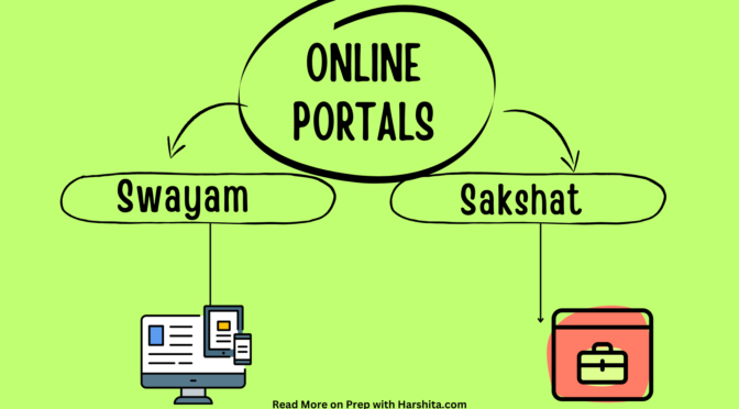 Sakshat and Swayam Portals for Online Access