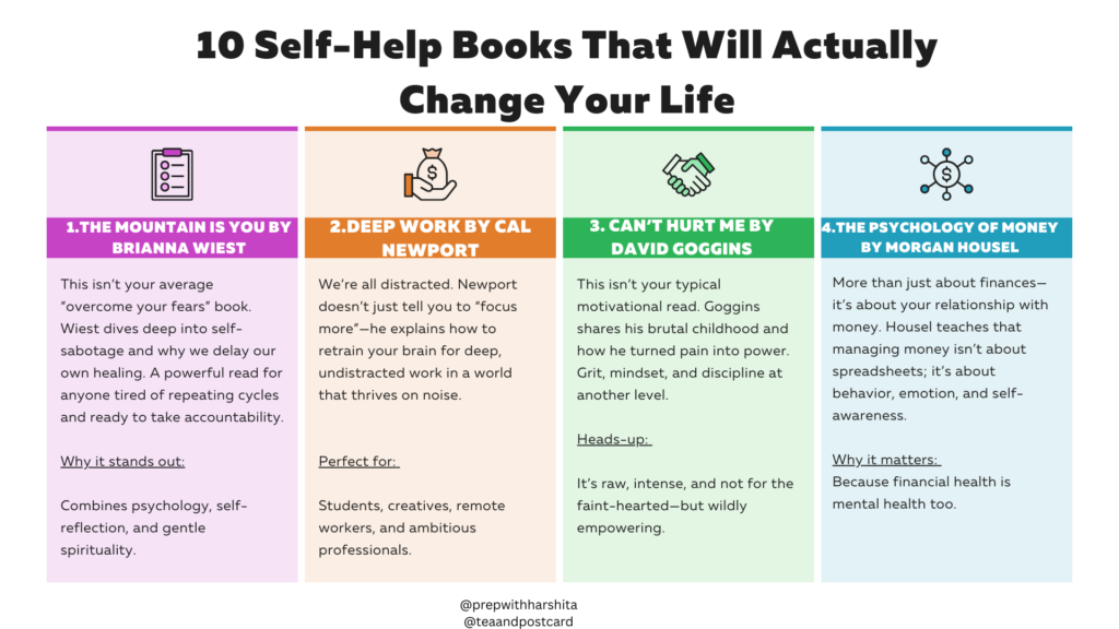 10 Self-Help Books That Will Actually Change Your Life